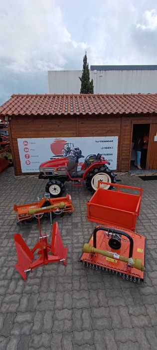 Campanha de Natal: Trator Yanmar F180  + 4 alfaias POUPE 1250€