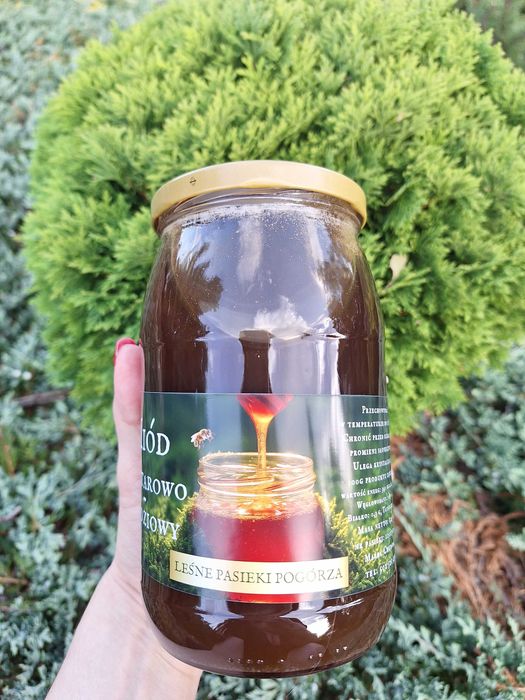 Miód Nektarowo- Spadziowy 2025, propolis, maść propolisowa