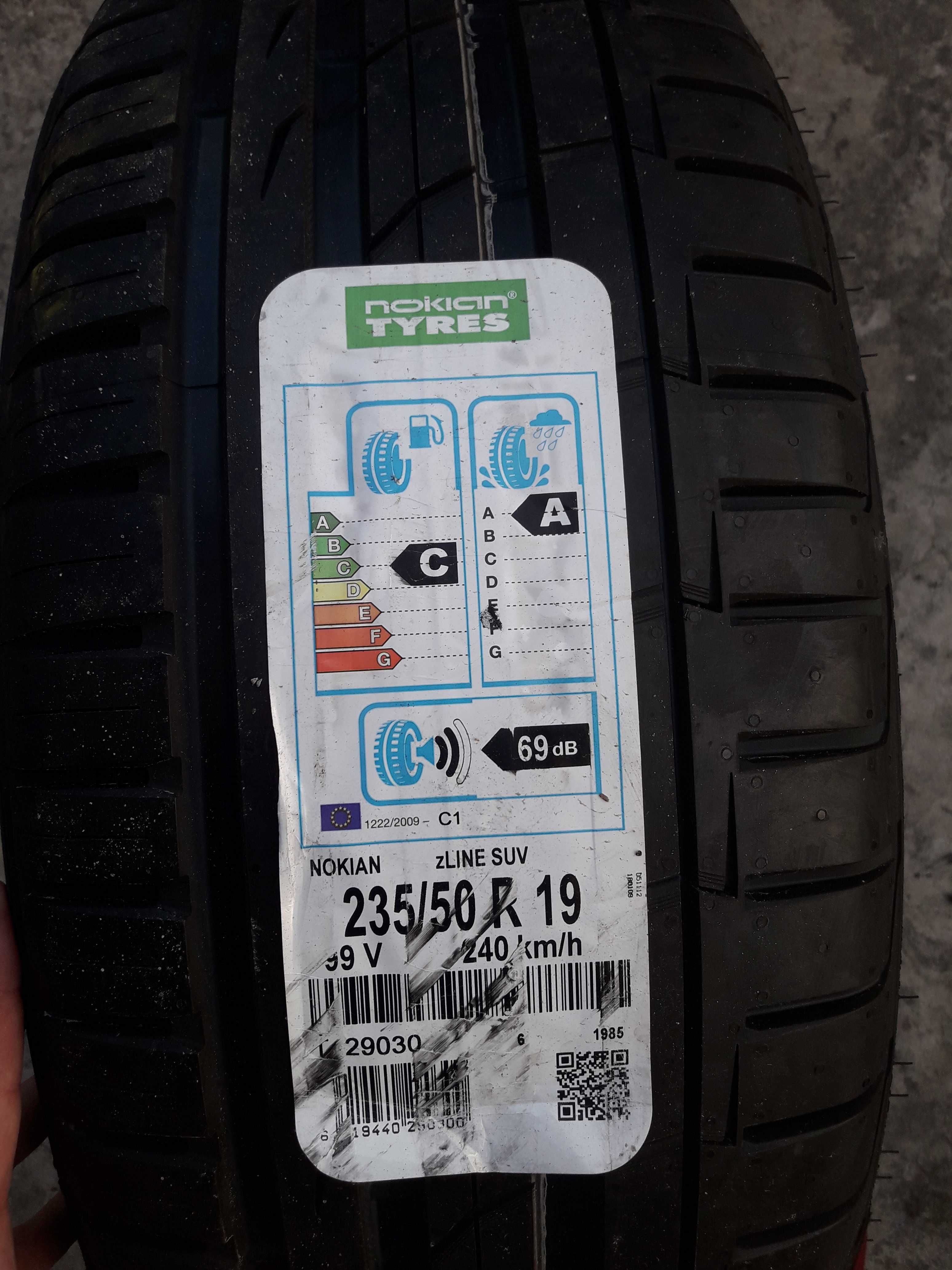 Lato Nokian zLineSuv 235/50 R19 8mm