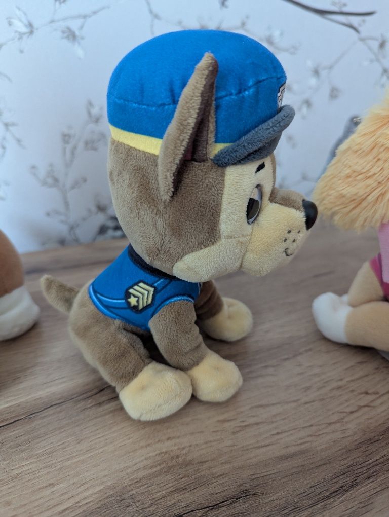 М'які іграшки paw patrol щенячий патруль гонщик, кремез