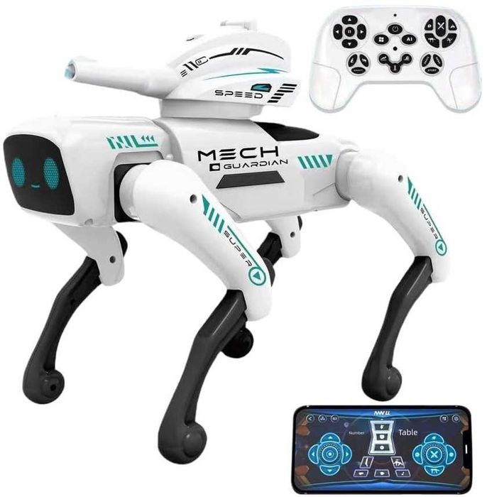 Робот-собака, Робот стреляющий орбиз шариками. Іграшка робот 32 см