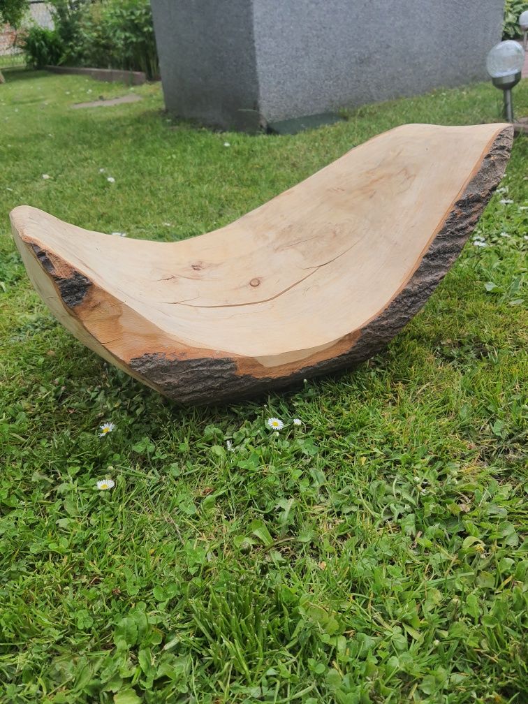 Drewniane Łóżeczko do Sesji Noworodkowej