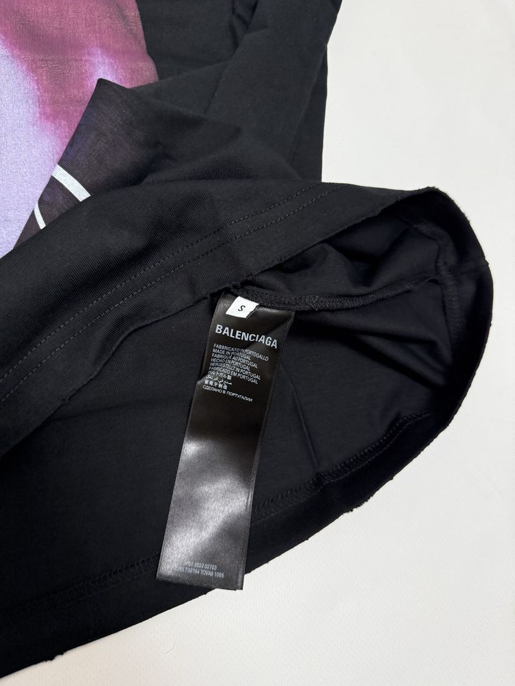 футболка  Balenciaga Kim Kardashian black S M L