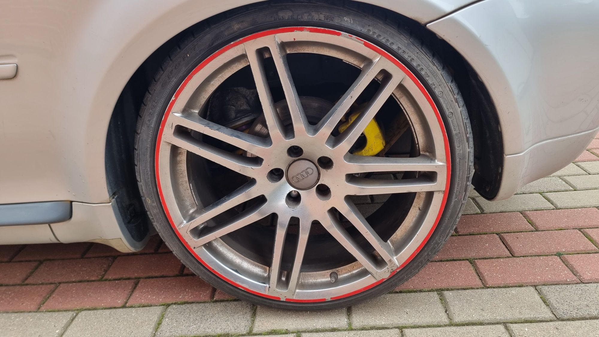 Koła alufelgi 5x100 audi s3 8l tt leon golf rs4 a6 speedline R19 8.5j