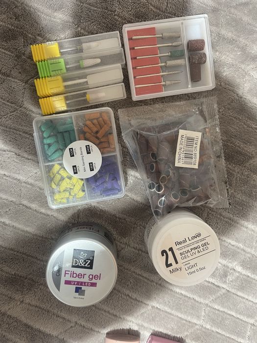 Material de manicure novo unhas de gel