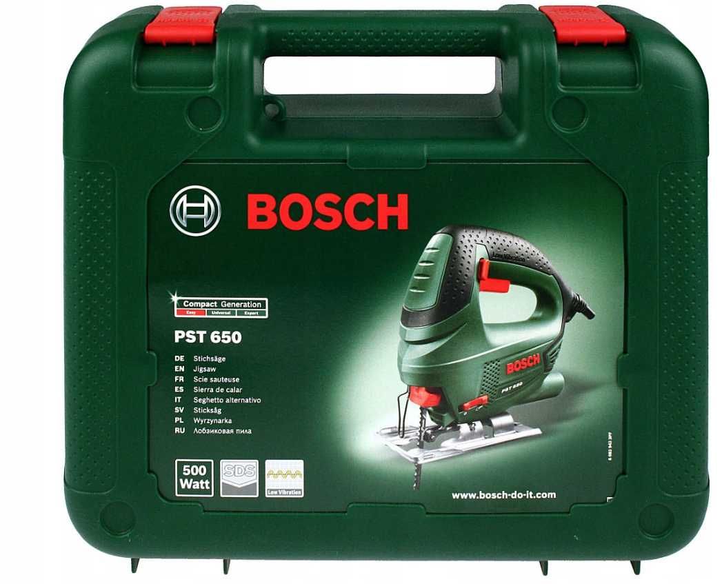 Nowoczesna Wyrzynarka Bosch 500W + Walizka Zestaw *WYPRZEDAŻ*