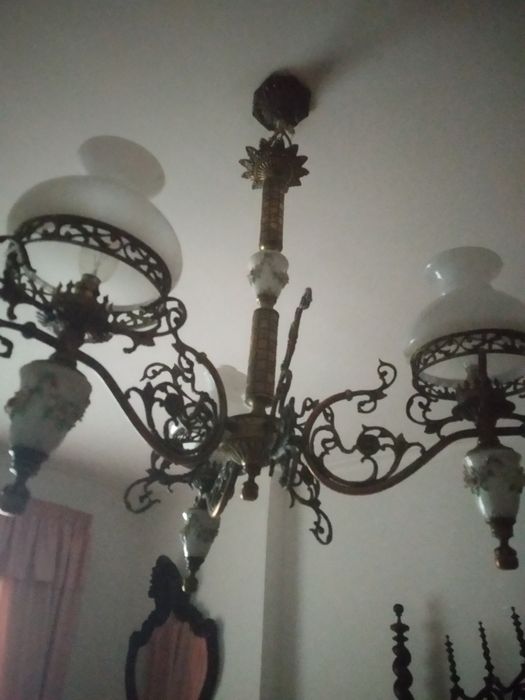 Vendo candeeiro de tecto vintage