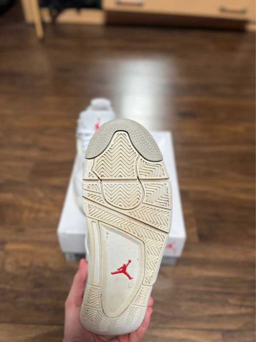 "Buty koszykówki "Jordan_4_Retro_Tech_White_Oreo_Roz.41