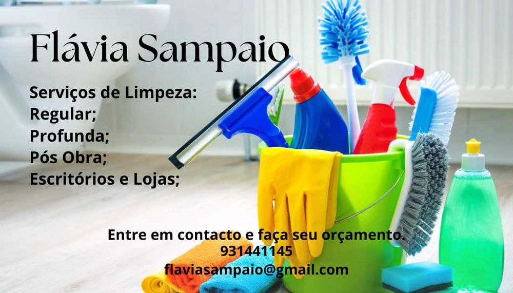 Limpeza de Casas, empresas. Regular ou profunda.