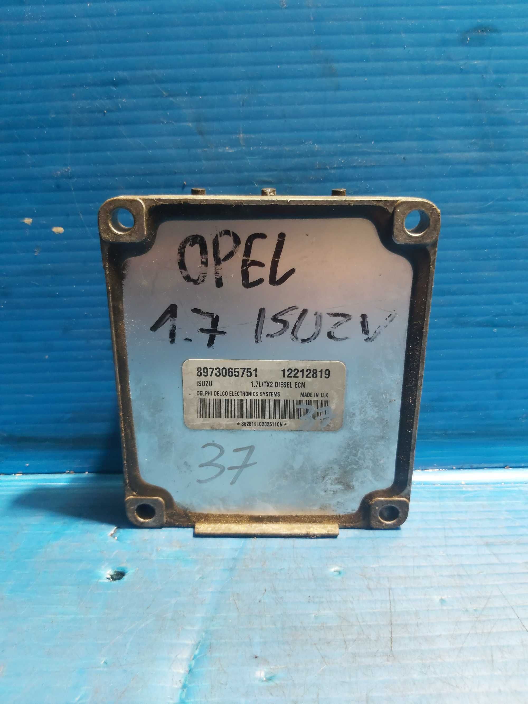 Sterownik Silnika Opel Astra II 2 G 1.7D nr.mag 37SI
