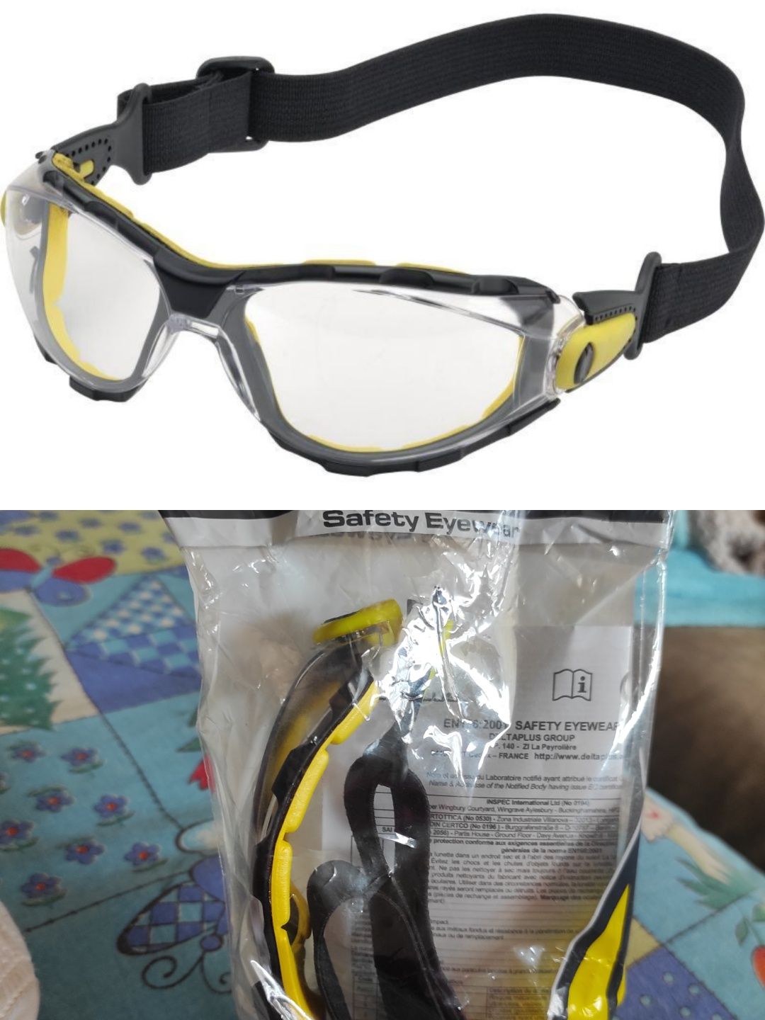 Новые очки Deltaplus, защитные.