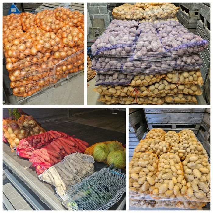 Ziemniaki ,cebula,marchew.