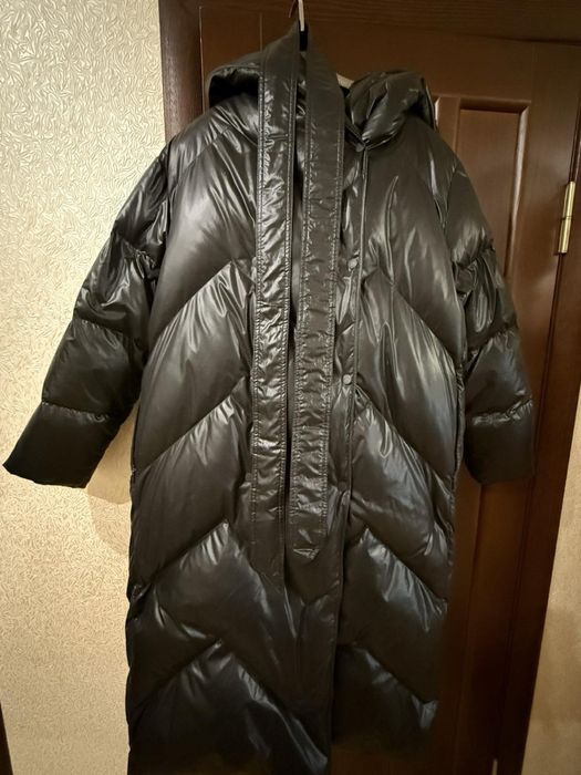Пуховик, пальто пуховое massimo dutti