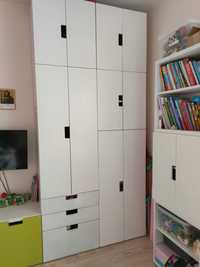 Zestaw mebli IKEA STUVA / FRITIDS (2szafy + 2 szafki) w kolorze białym