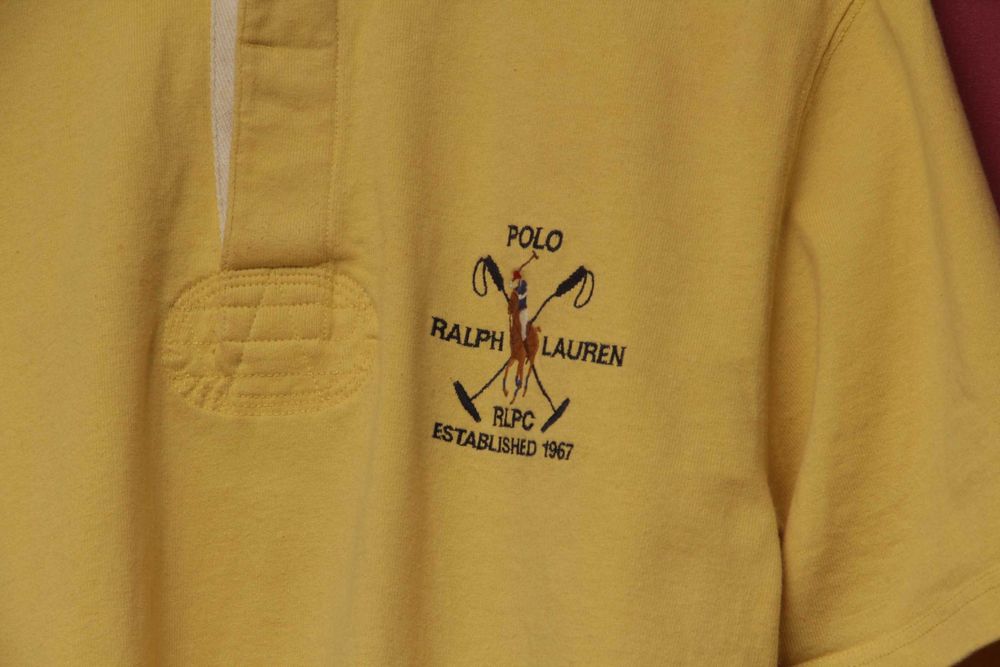 Polo Ralph Lauren рр M-L поло из плотнейшего хлопка