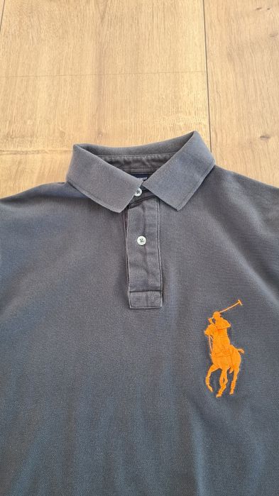 Long Sleeve T-shirt długi rękaw. Polo Ralph Lauren. Szary. Rozmiar L