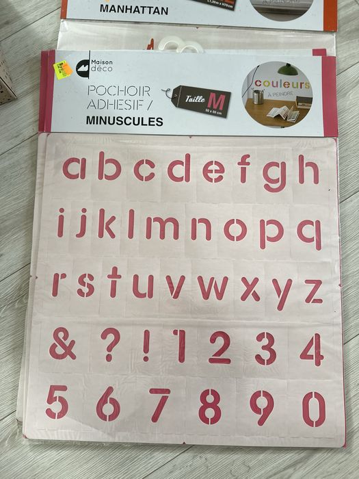 Szablon do malowania na scianie