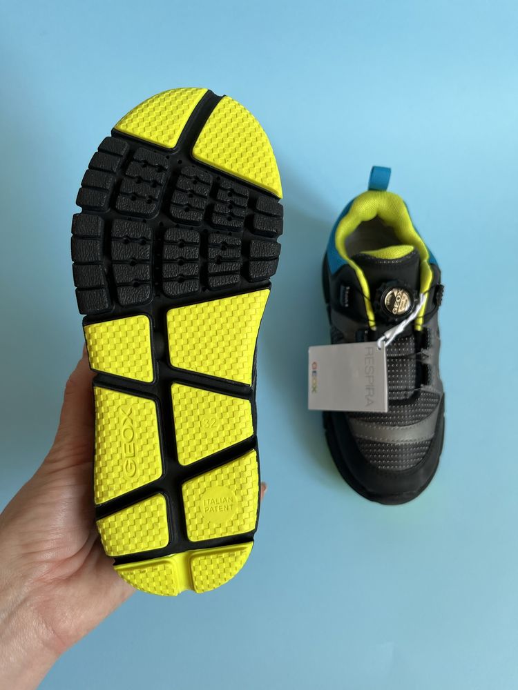 кросівки на хлопчика 32р. 20.7см Geox Flexyper, текстильні кроссовки