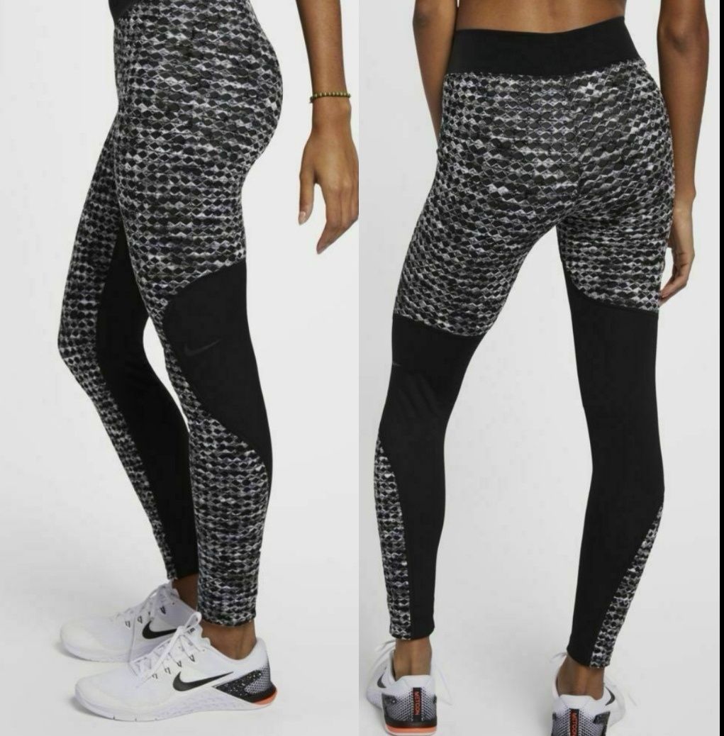 Nike Pro Hylerwarm legginsy damskie ORYGINAŁ NOWE Z METKĄ XS