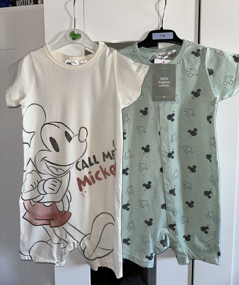 Nowe rampersy Mickey H&M 80