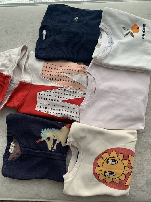 Zestaw 6 bluz 140/146 scotch&Soda, Marni, Mini Rodini, Lacoste,
