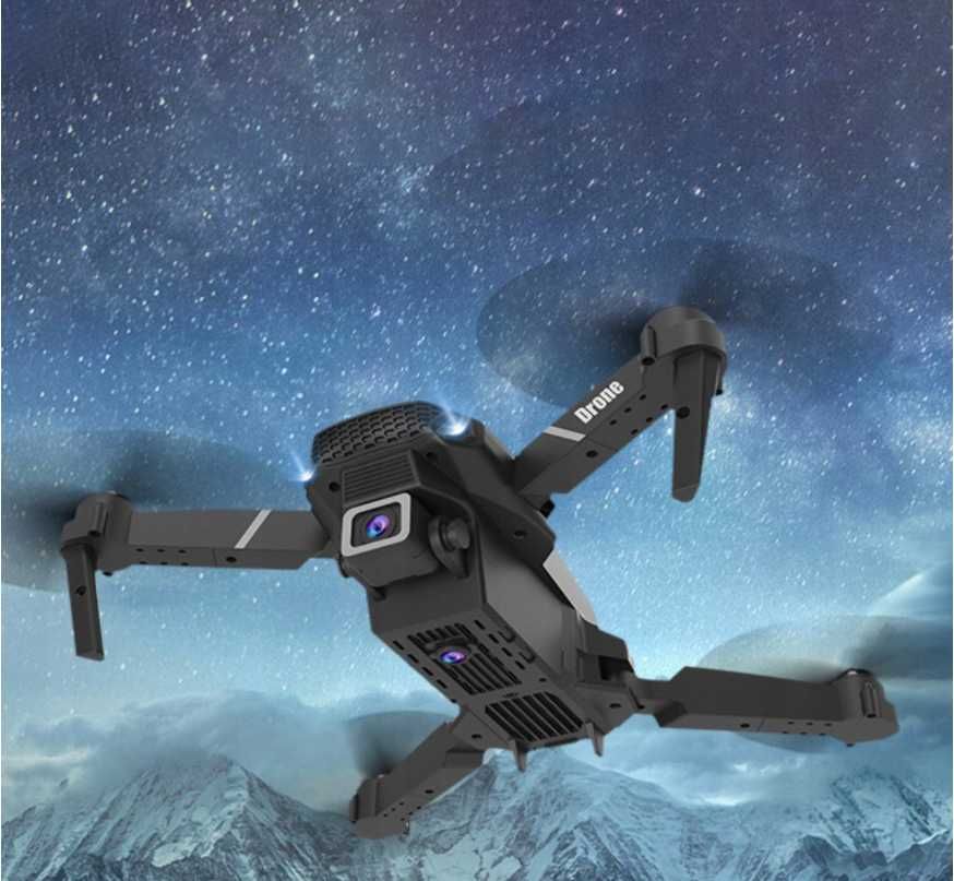 E100 PRO Dron 2 Kamery HD Zawis 350m + Baterie - (Wyprzedaż)