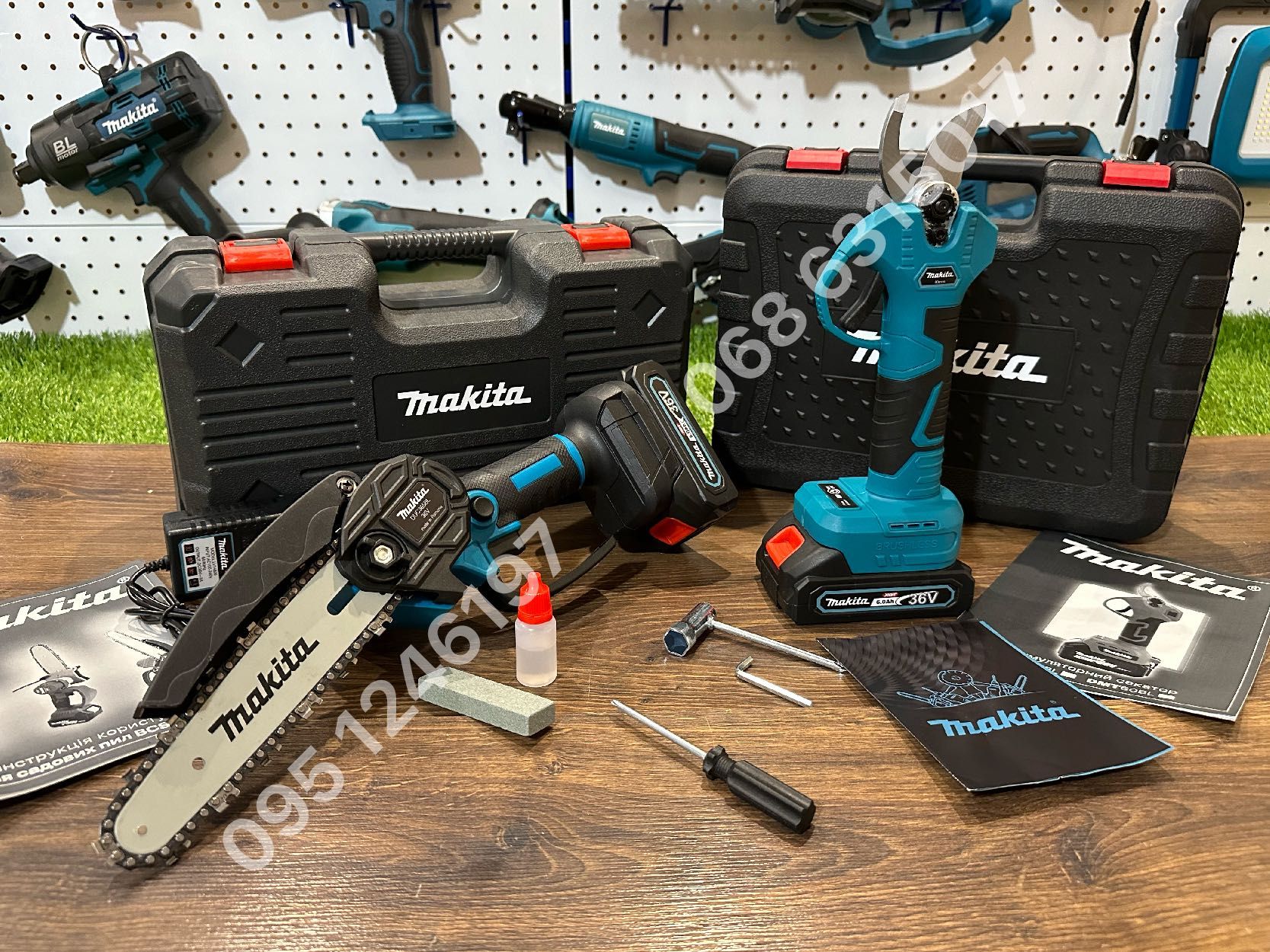 Набор аккумуляторный Makita Сикатор DMT60BL + Мини пила DUC365 36V6Ah