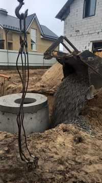 Продам бетонні каналізаційні кільця