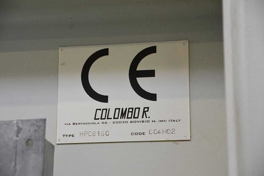 PRASA DO FORNIRU COLOMBO 3,75 x 1,5m półkowa hydrauliczna