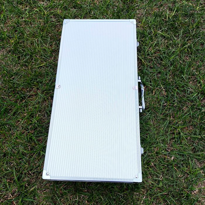 Zestaw do grilla BBQ 16 el. stal nierdzewna w aluminiowej walizce