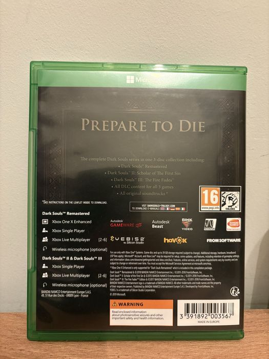 Dark Souls: Trilogy | Xbox One