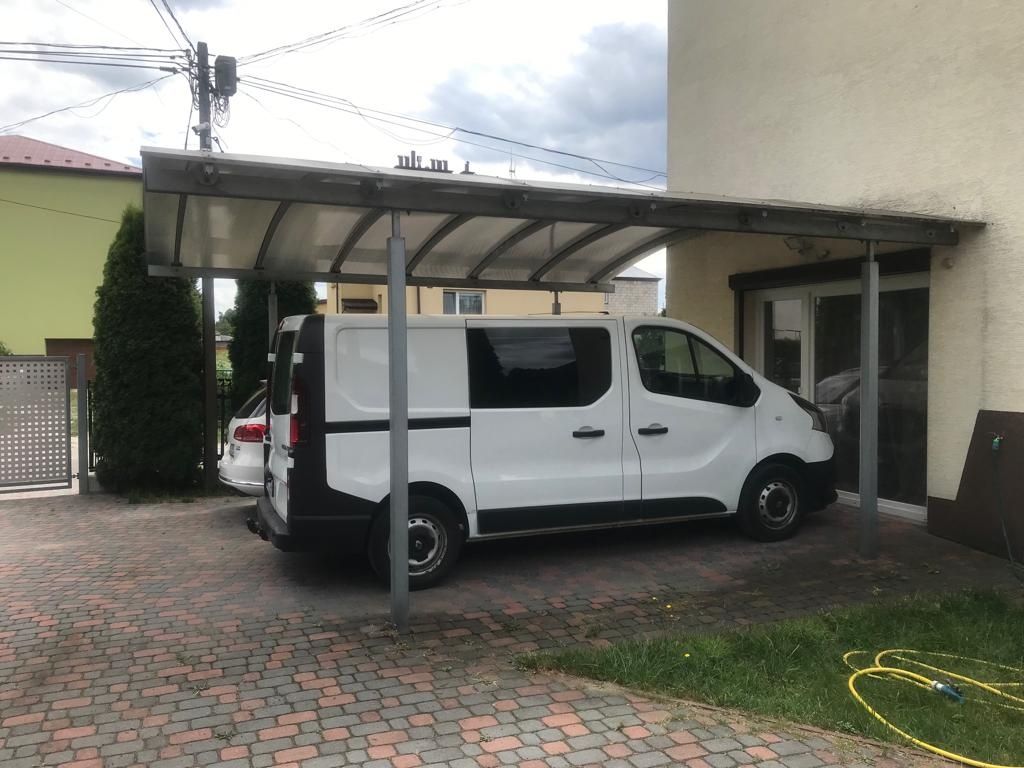 Car port zadaszenie tarasu wiata z poliwęglanem