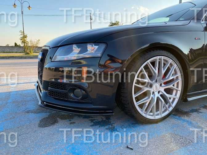 Spoiler zderzaka przód Audi A4 B8 ver 2 TFB TUNING