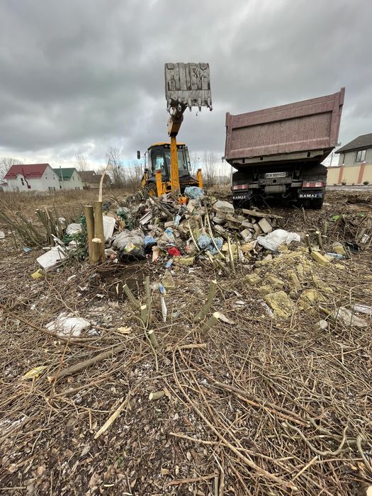 Спил деревьев, обрезка веток, покос травы, дробление веток