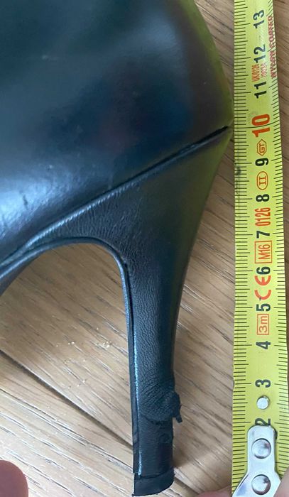 Eksbut GINA PIACCI czarny r.38 1/2 czarna szpilka , Zara , elegancka