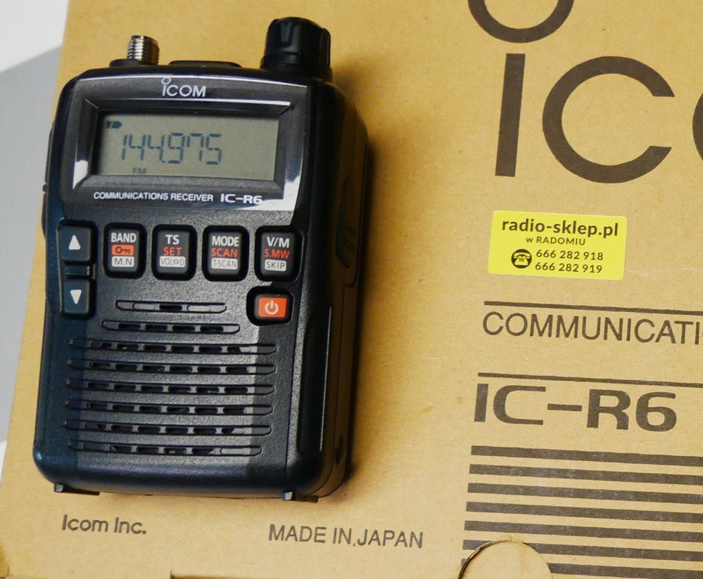 Skaner ICOM IC-R6