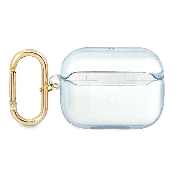 Etui Guess Strap Collection na AirPods Pro - niebieskie