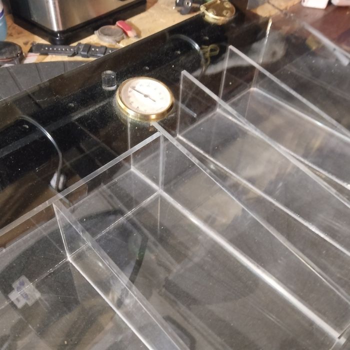 Humidor przezroczysty