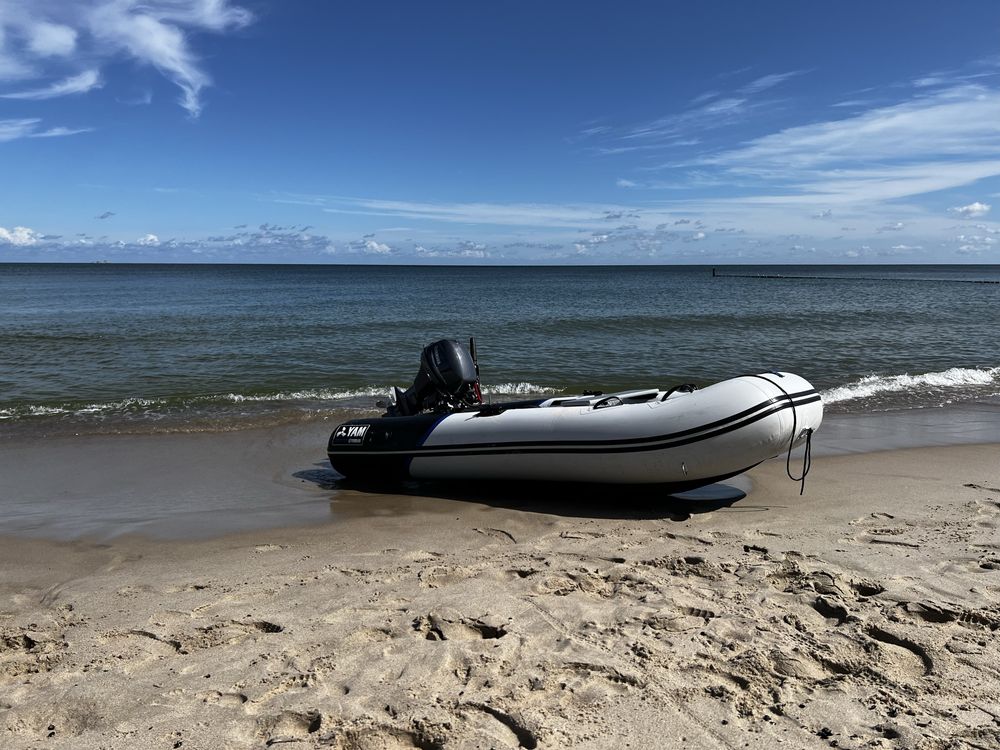 Ponton Yamaha 310s z silnikiem Yam B6hp.Gwarancja fabryczna do 2027.