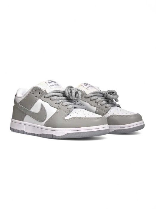 Кросівки Nike SB Dunk Classic Grey/White premium