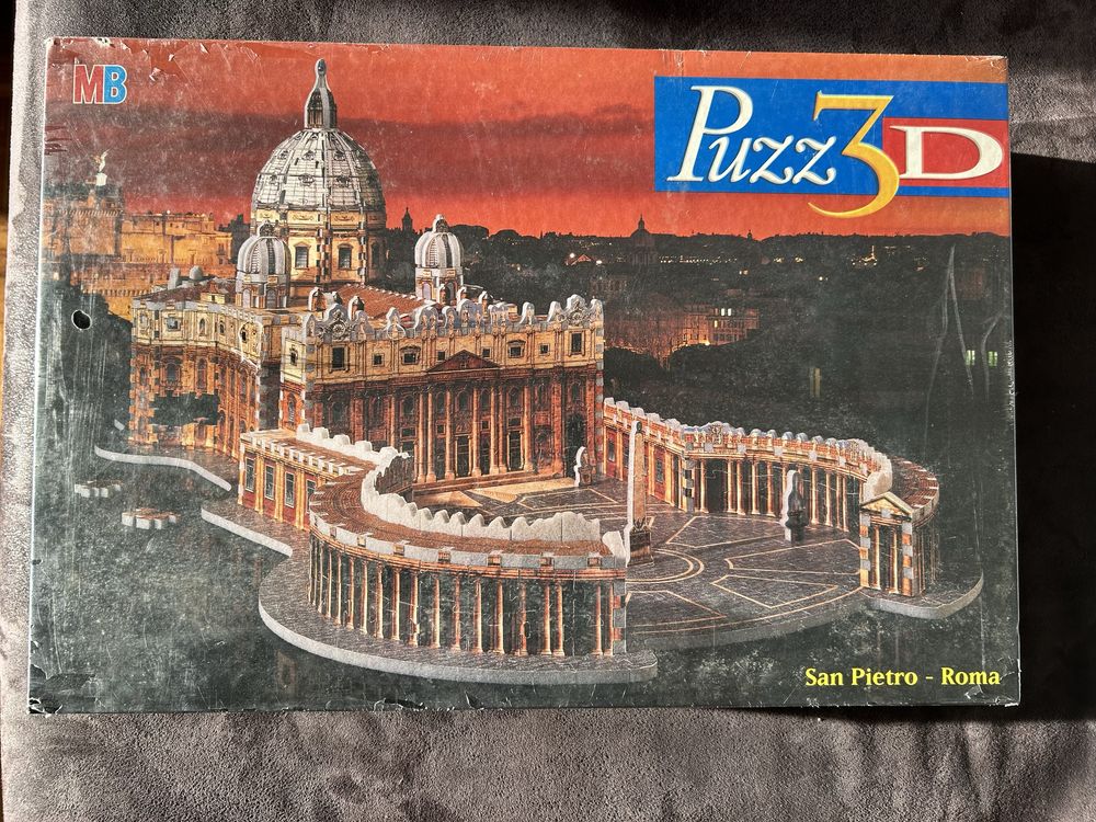 Puzzel 3 D - Praça de São Pedro-sem abrir