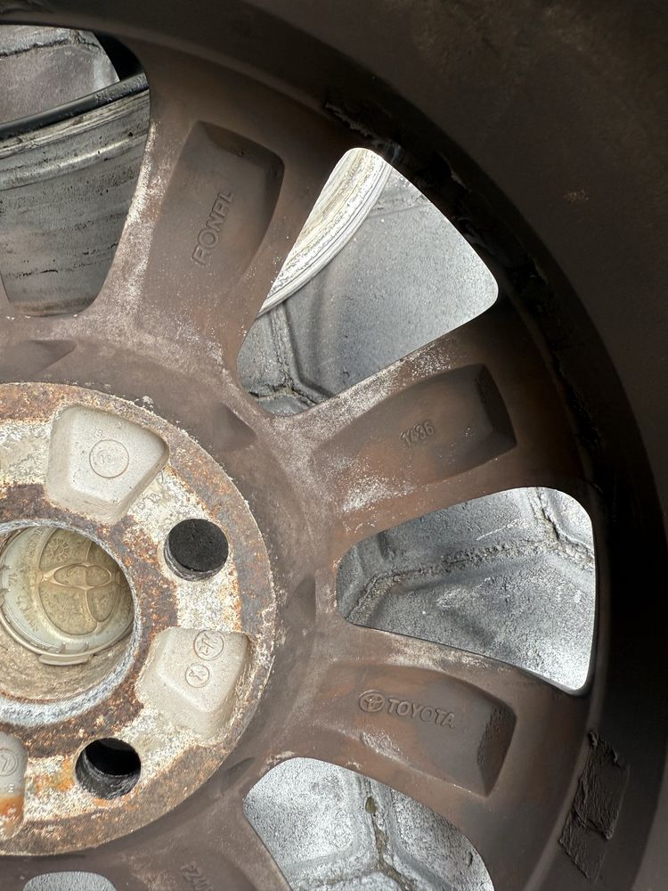 Oryginalne Alusy Toyota 15 cali - 4x100 ,Et 45.