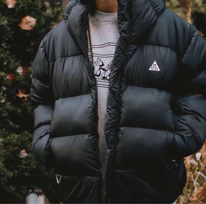 Пуховик Nike ACG — зимова куртка, чоловічий, тепла, стильна