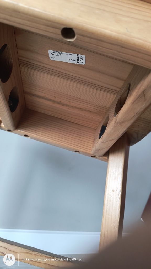 ikea INGOLF krzesełko dla dzieci