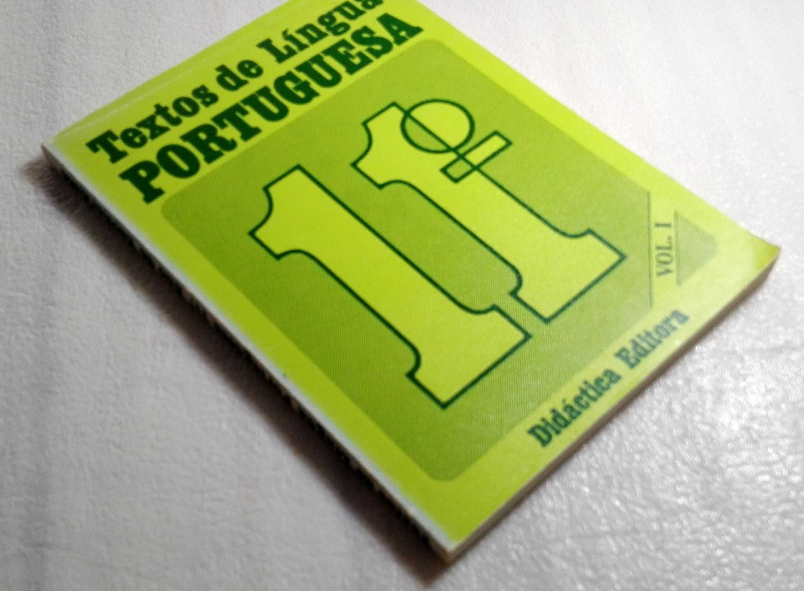 Livro Textos de Lingua Portuguesa – Volume I - 11º ano