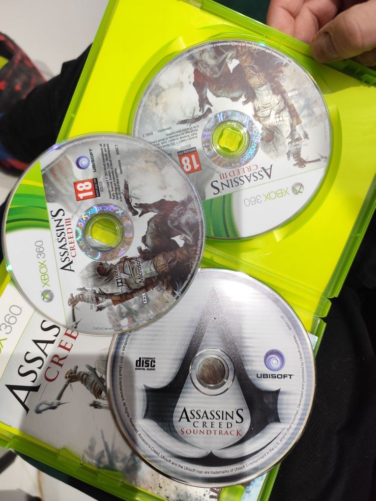 Assassin's Creed 3 + soundtrack xbox360 Xbox one series x one s x x360