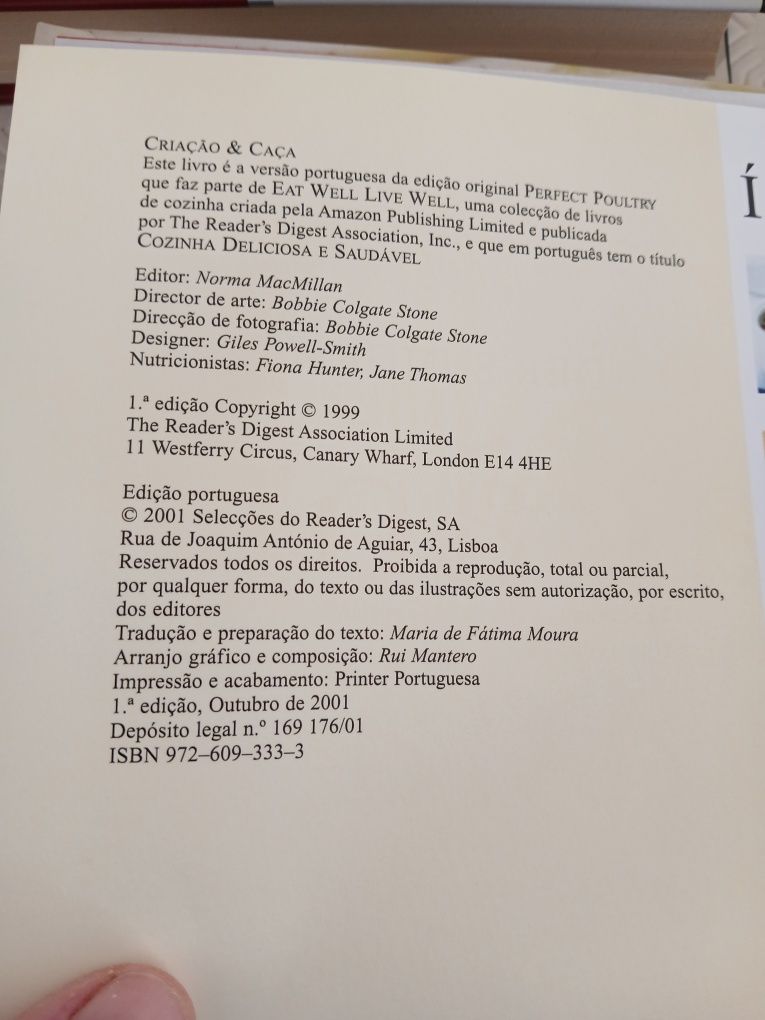 Criação e Caça Receitas