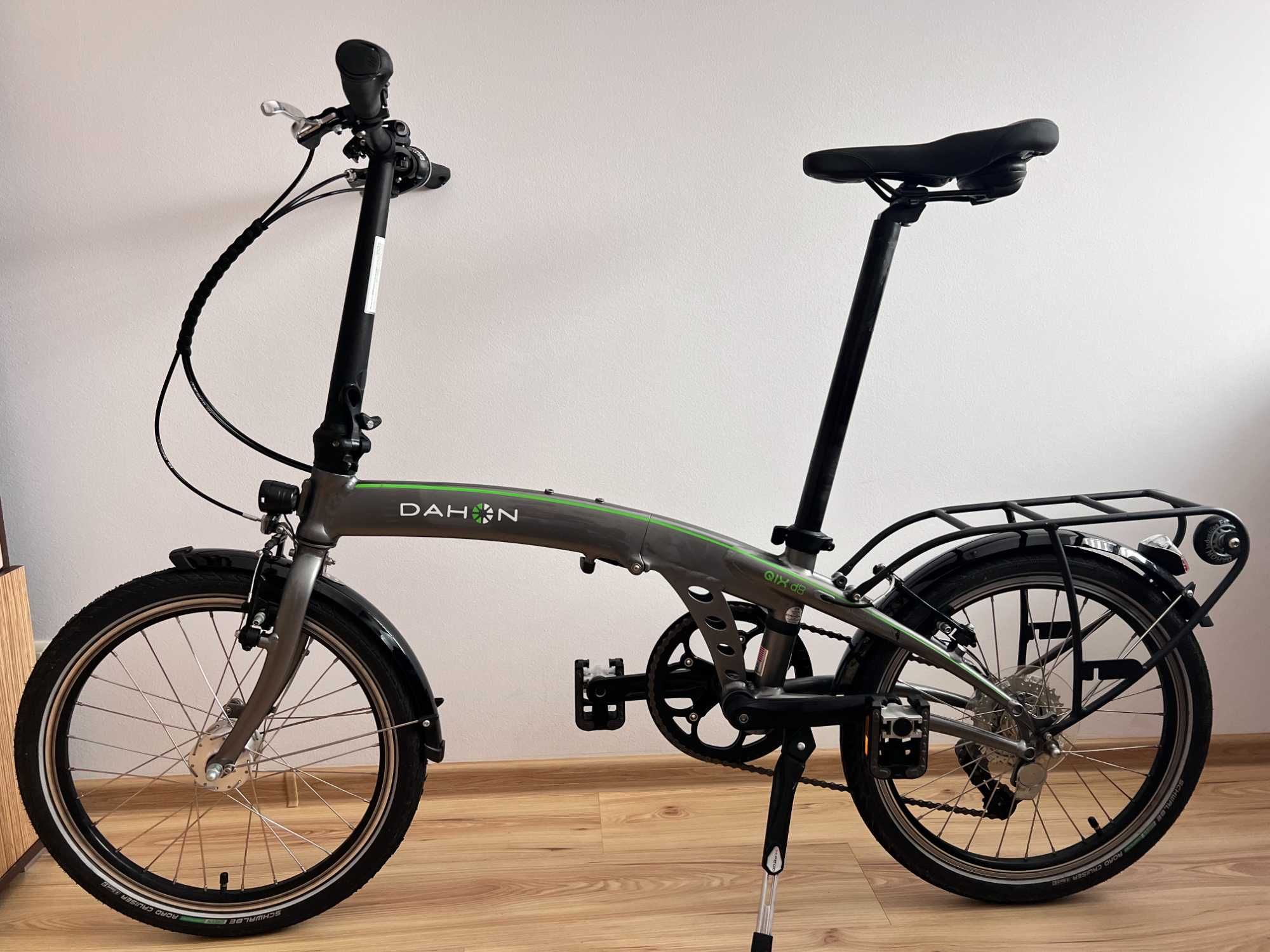 Dahon Qix D8 rower składak 20" do kampera TIRa na jacht jak NOWY