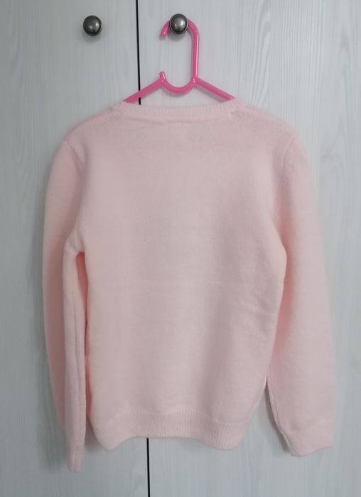 NOWY Sweter dziewczęcy z Biedronką Pepco rozmiar 134