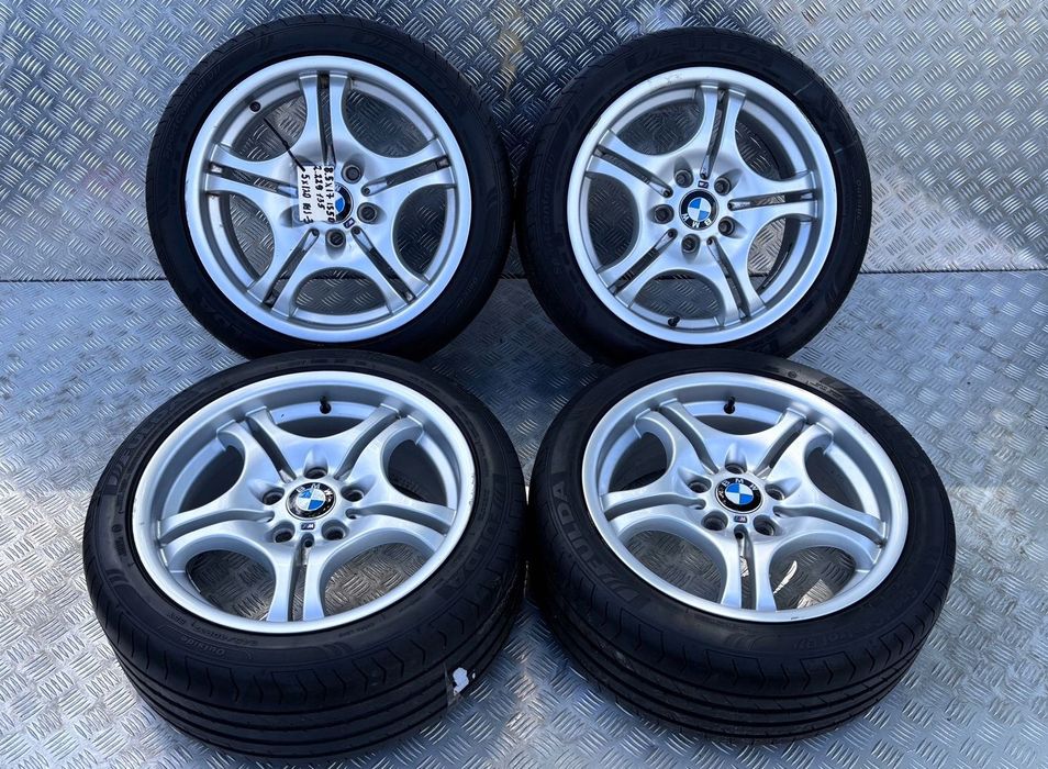 bmw m-pakiet e46 koła felgi opony lato 5x120 7,5j 8,5j 17 2229135 222
